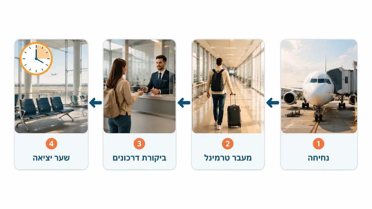 כמה זמן קונקשן צריך כדי להספיק בלי לחץ