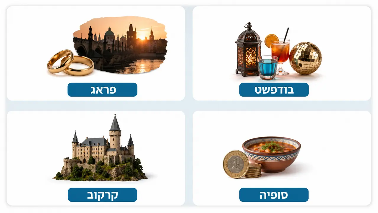 איך בוחרים עיר לפי הסגנון שלכם ולא לפי מה שכולם עושים