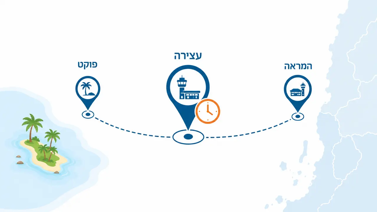 הזמנת טיסות לפוקט במחירים משתלמים עם Gaby Vacations